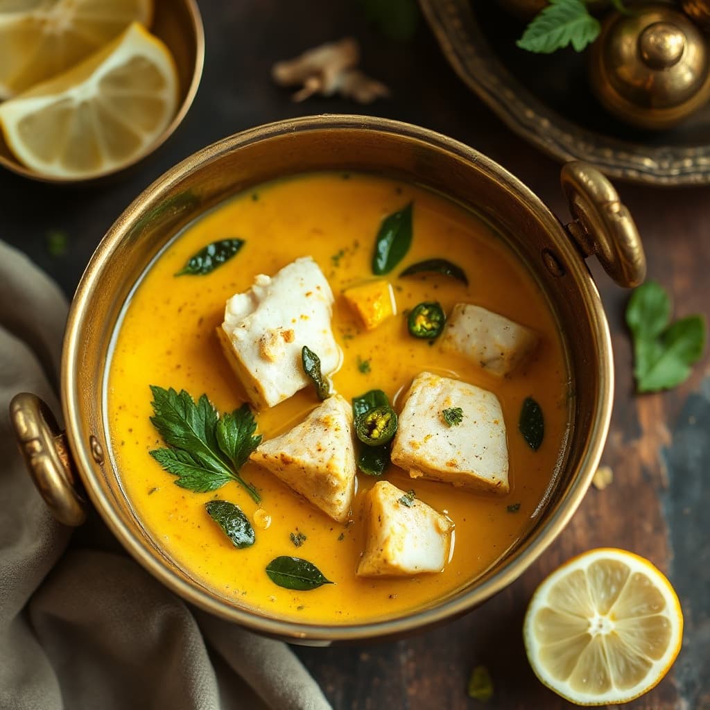 Meen Moillee (Fish / Possion Curry)