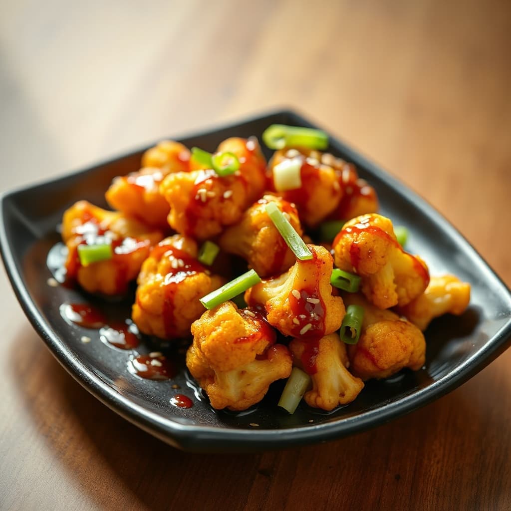 Honey Chilli Cauliflower (Chou-fleur miel et piment)