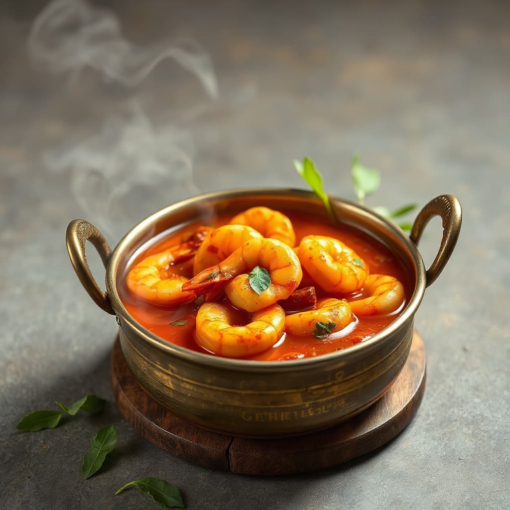 Jinga Moillee (Shrimp / Crevette Curry)