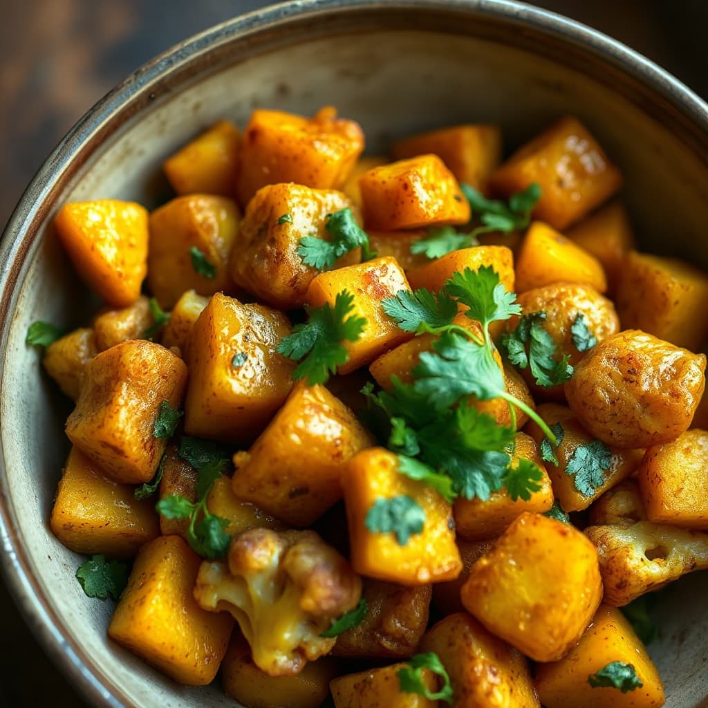 Aloo Gobi Adraki