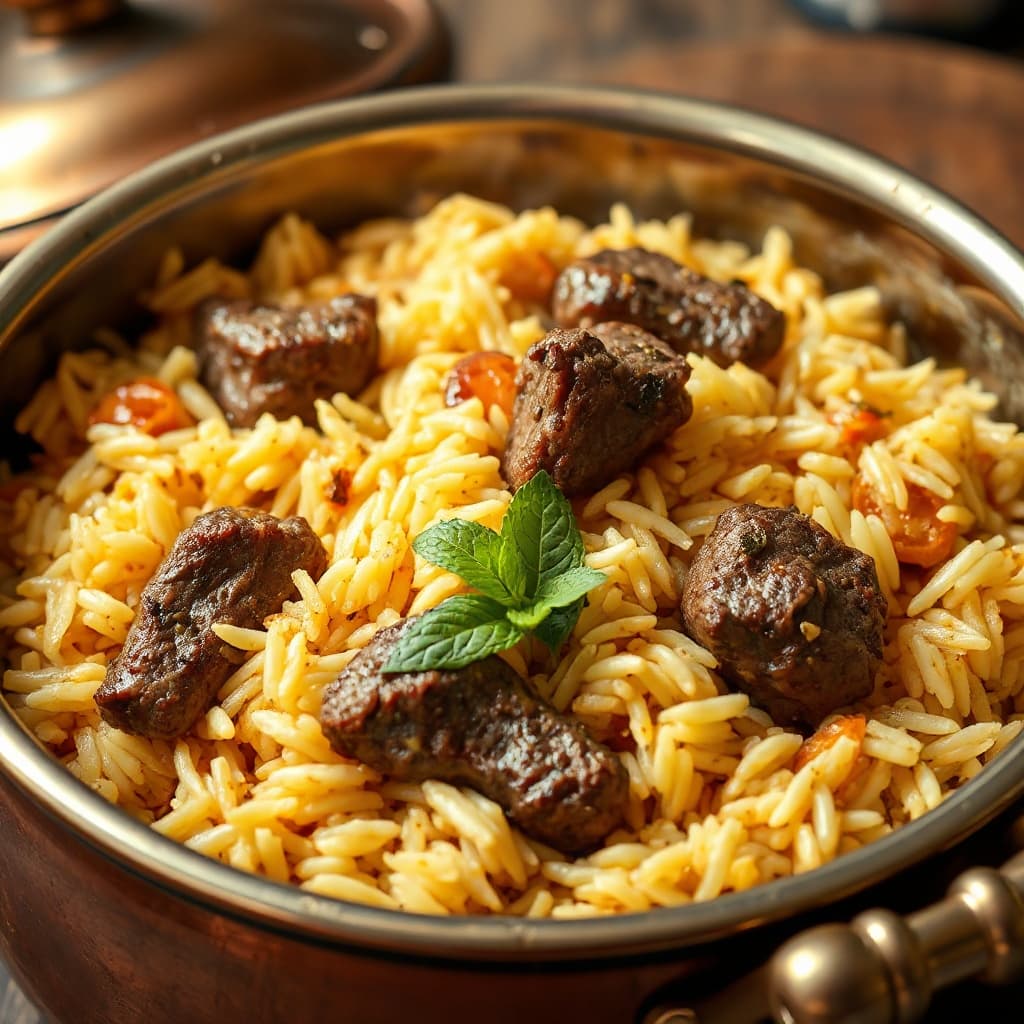 Lamb (Agneau) Biryani