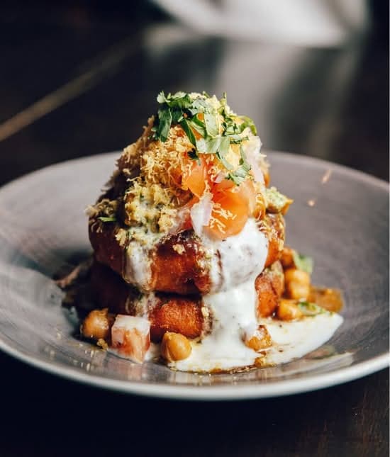 Aloo Tikki Chaat